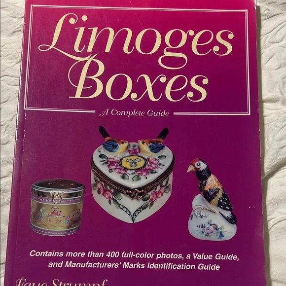 Limoges Pink Coffee Table Book - Picture 1 of 4
